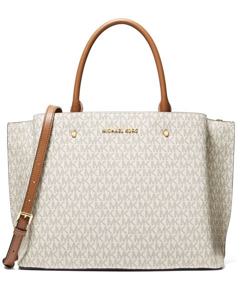 Michael Kors Signature Arielle Large Satchel 